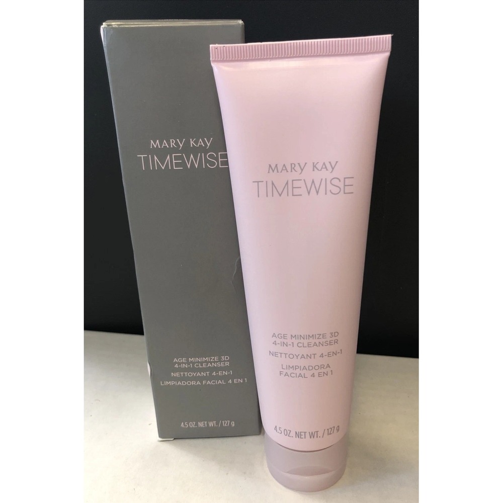 Mary Kay Timewise Age Minimize 3D 4-in-1 Cleanser 4.5oz. 88998 Combination Oily